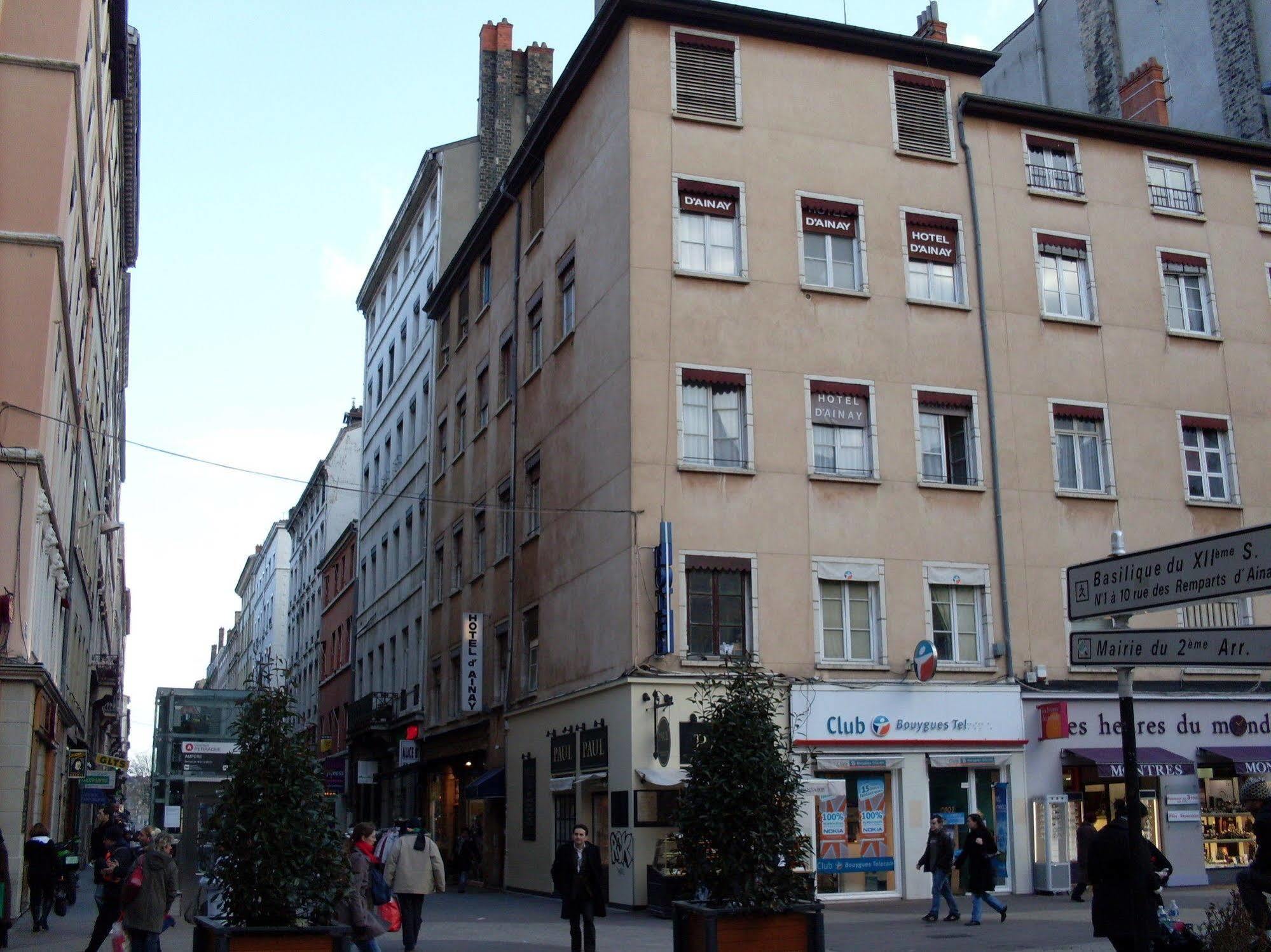 Hotel D'Ainay Lyon Bagian luar foto
